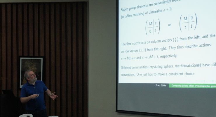 2011: International School on Mathematical and Theoretical Crystallography: