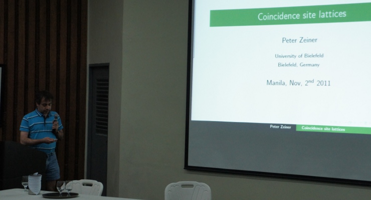 2011: International School on Mathematical and Theoretical Crystallography: