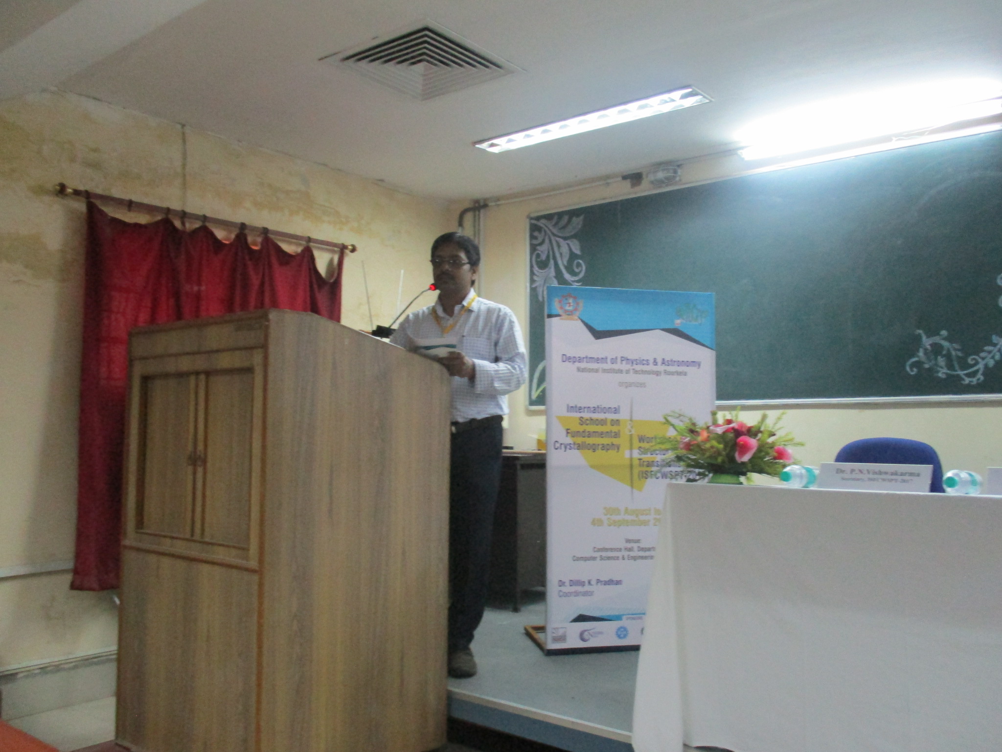 2017: Satellite School on Fundamental Crystallography and Workshop on Structural Phase Transitions: Workshop session