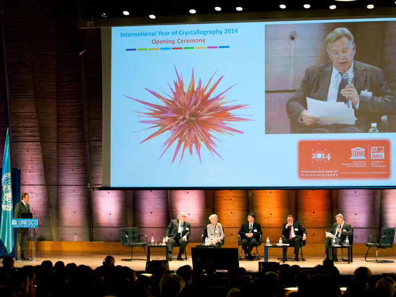 2014: Opening Ceremony of the International Year of Crystallography: Welcome Session