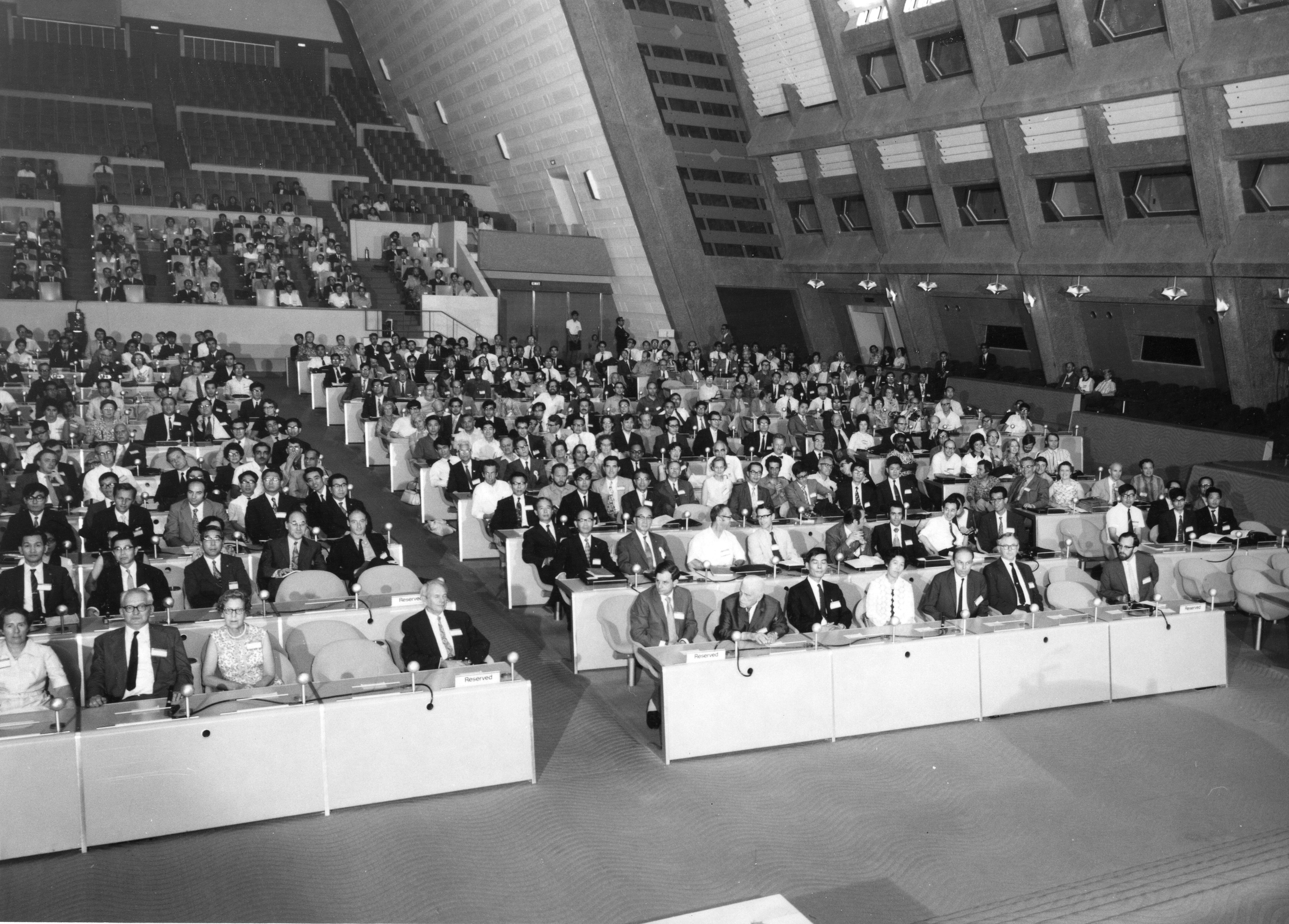 1972: IUCr Congress and General Assembly: Opening Ceremony
