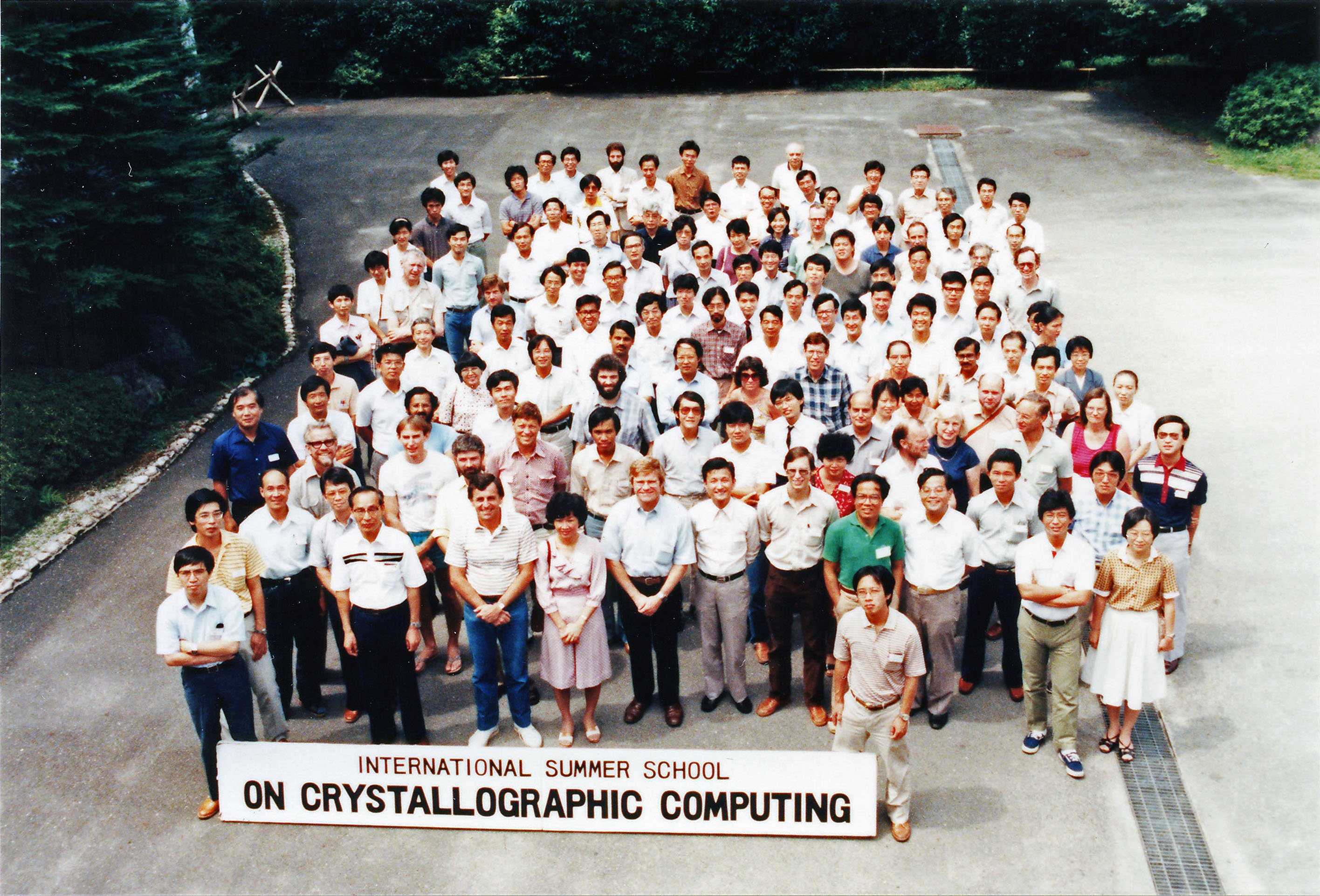 1983: Kyoto Crystallographic Computing School: Group photo