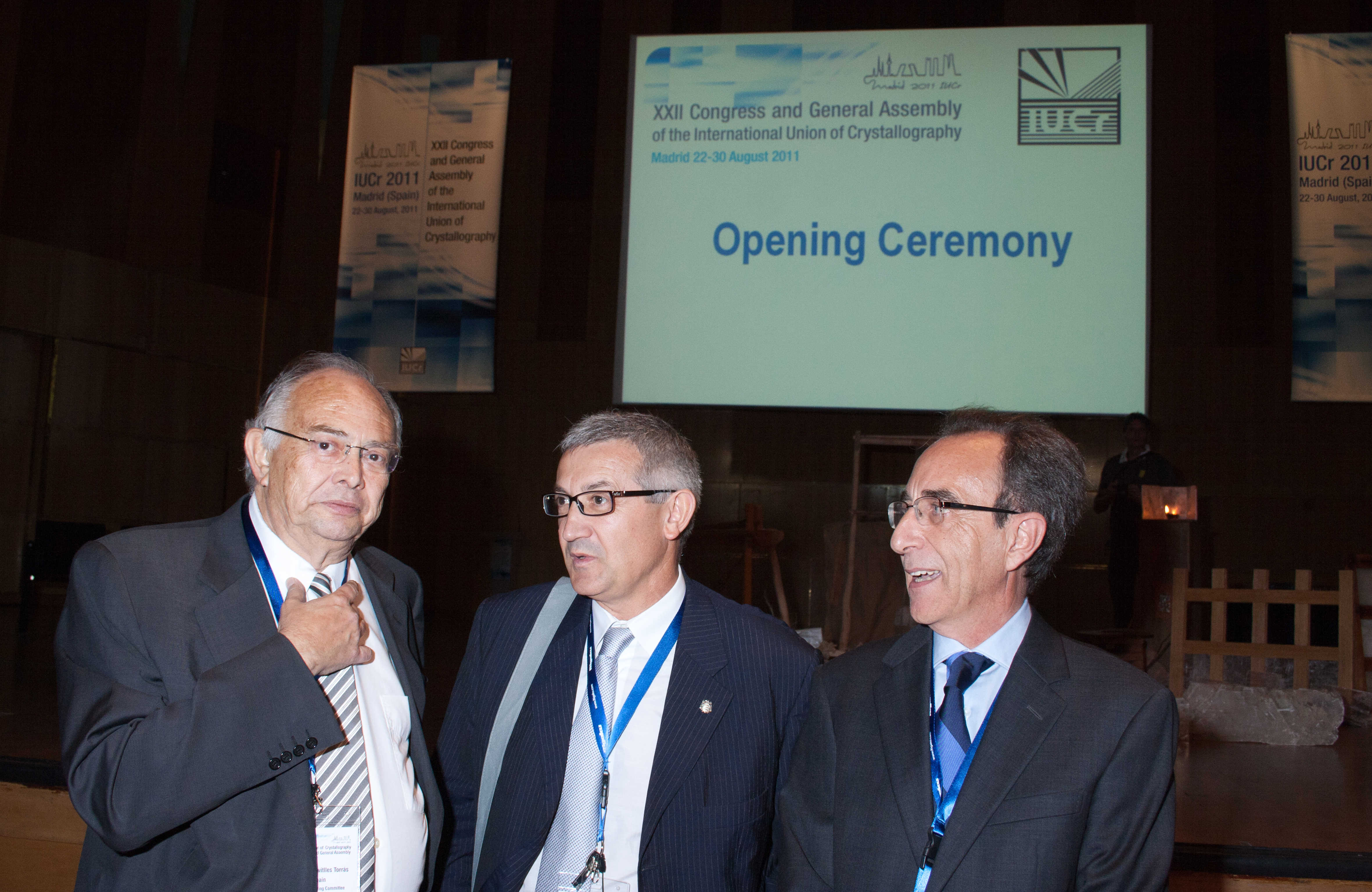 2011: IUCr Congress and General Assembly: Opening ceremony