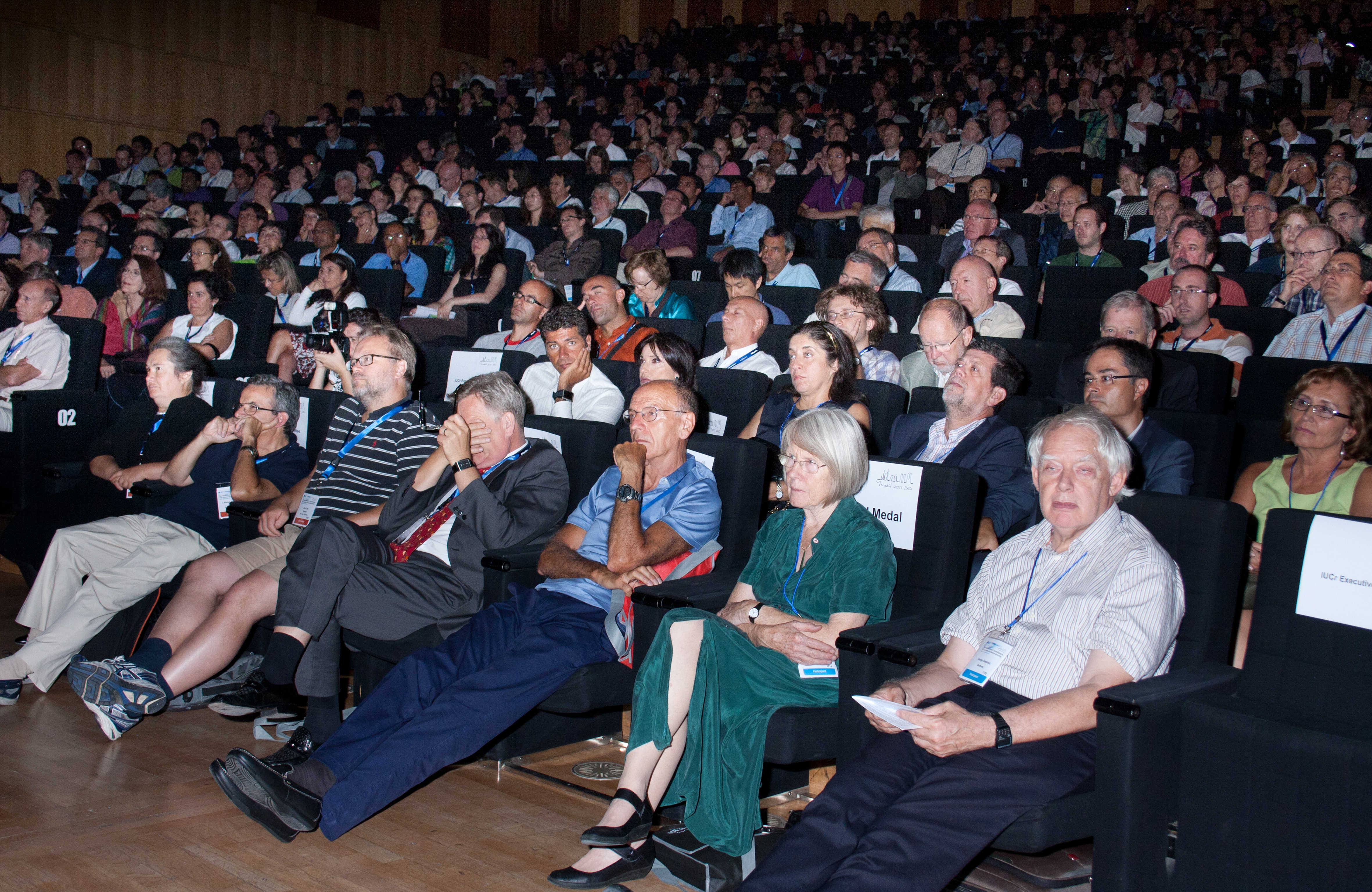 2011: IUCr Congress and General Assembly: Opening ceremony