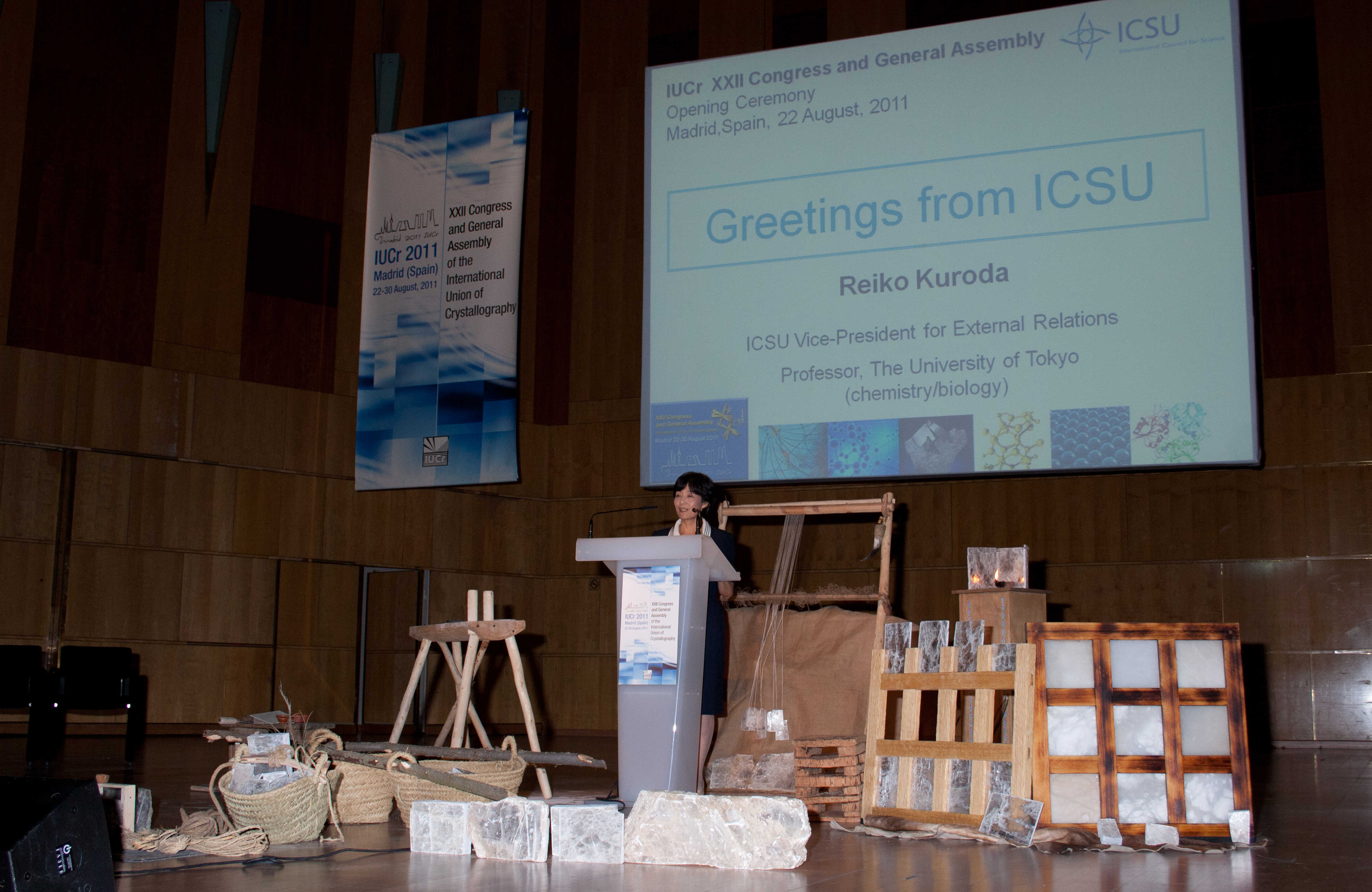 2011: IUCr Congress and General Assembly: Opening ceremony