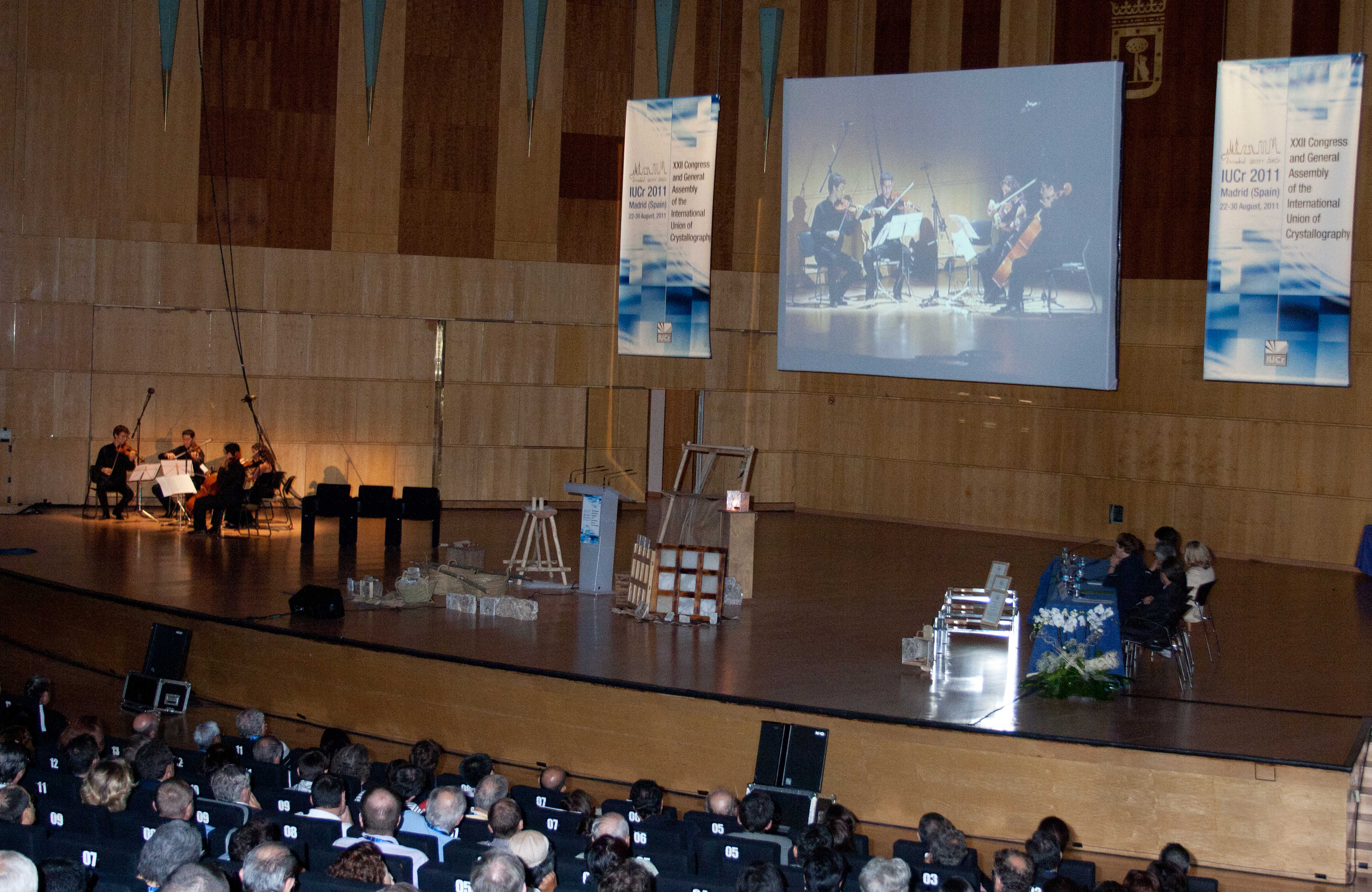 2011: IUCr Congress and General Assembly: Opening ceremony
