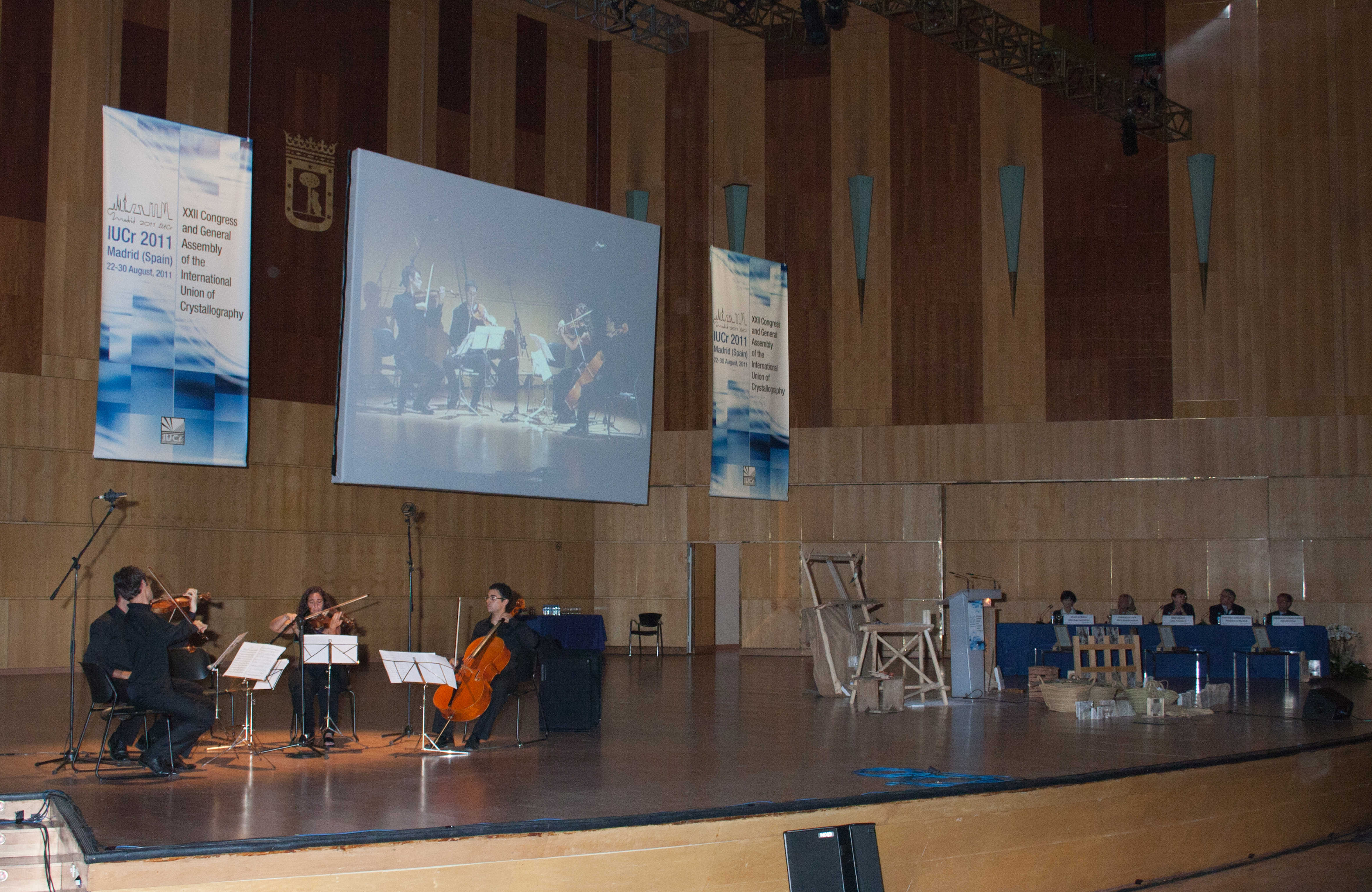 2011: IUCr Congress and General Assembly: Opening ceremony