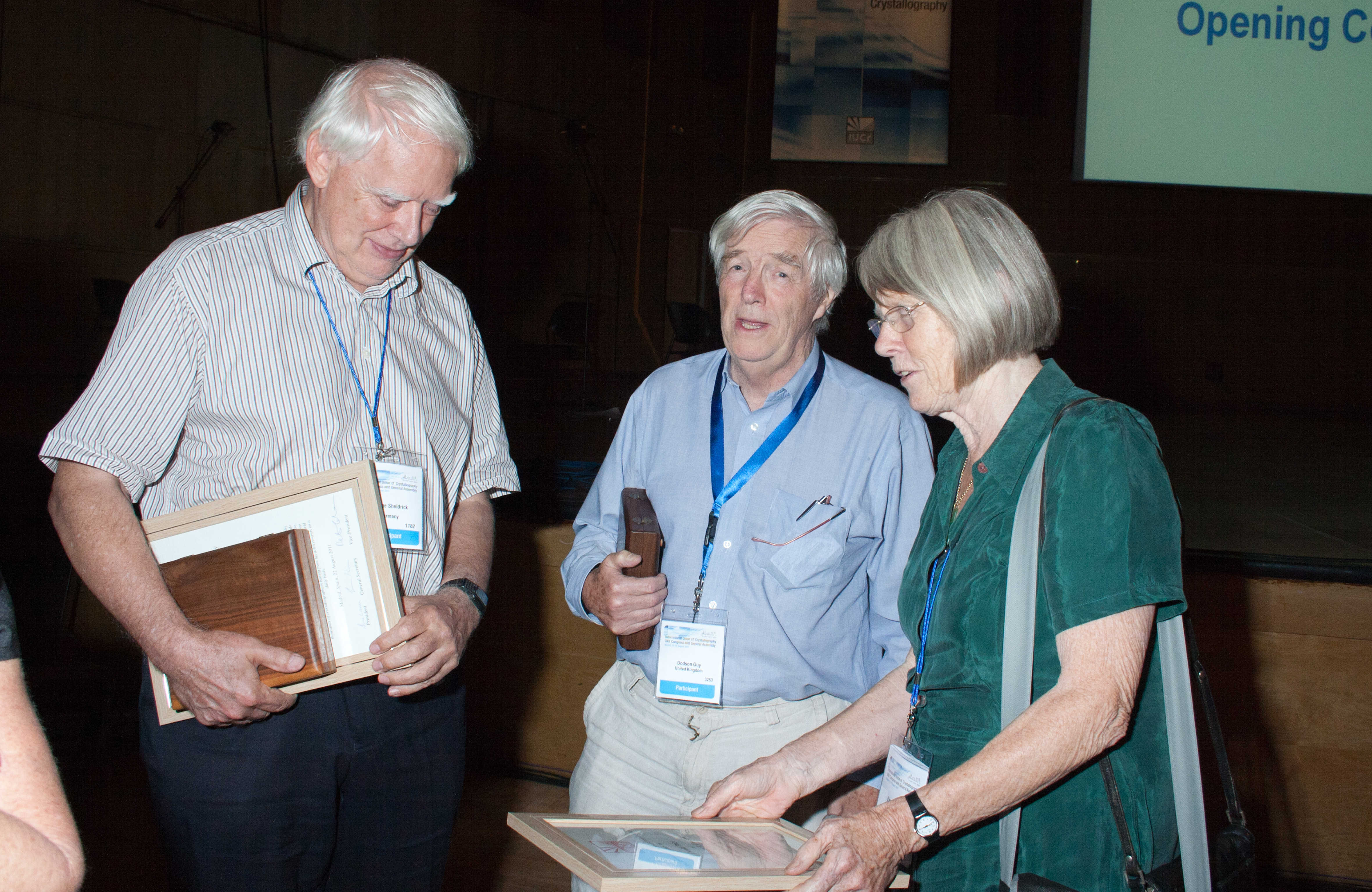 2011: IUCr Congress and General Assembly: Ewald Prize