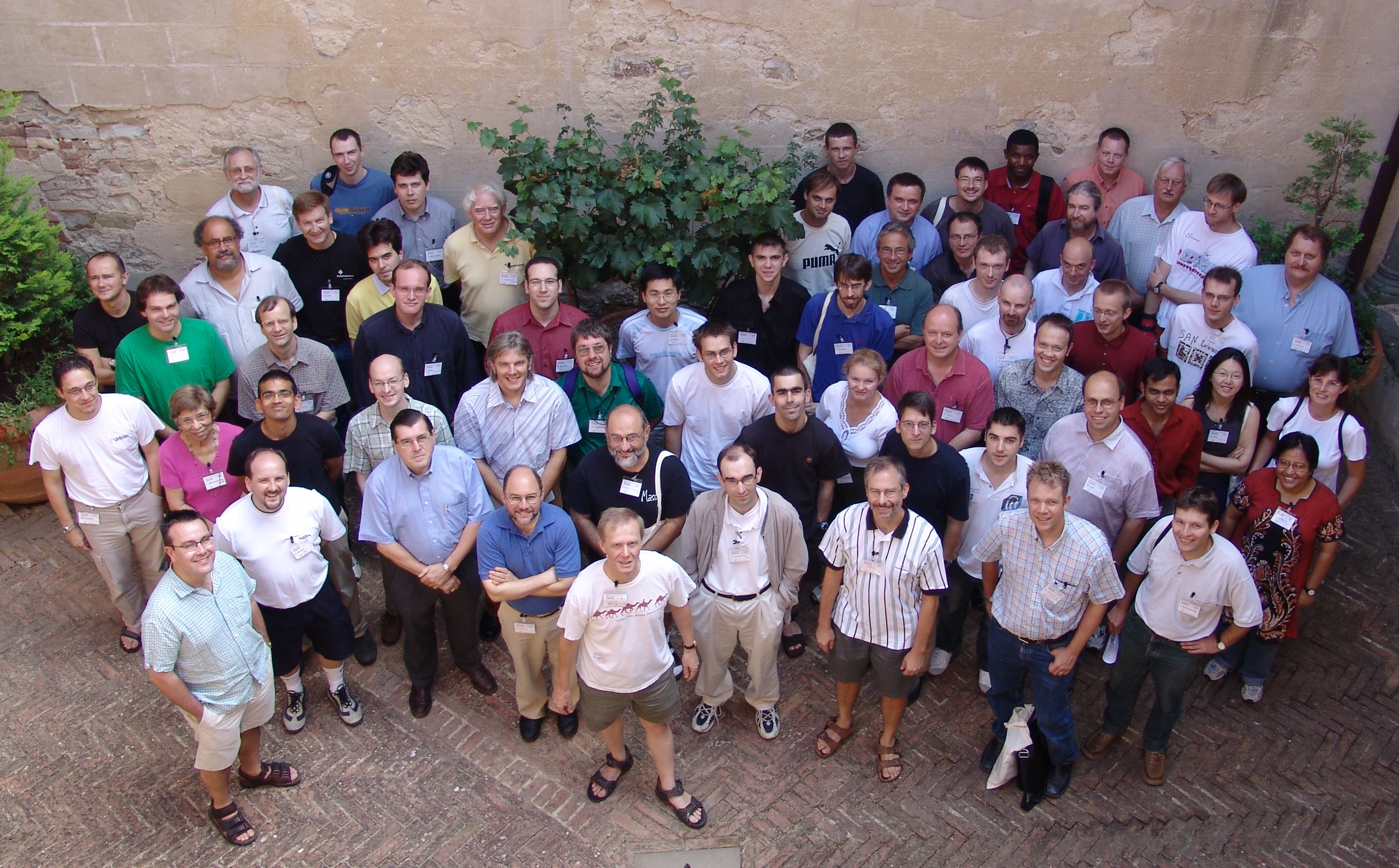 2005: Siena Crystallographic Computing School: Participants