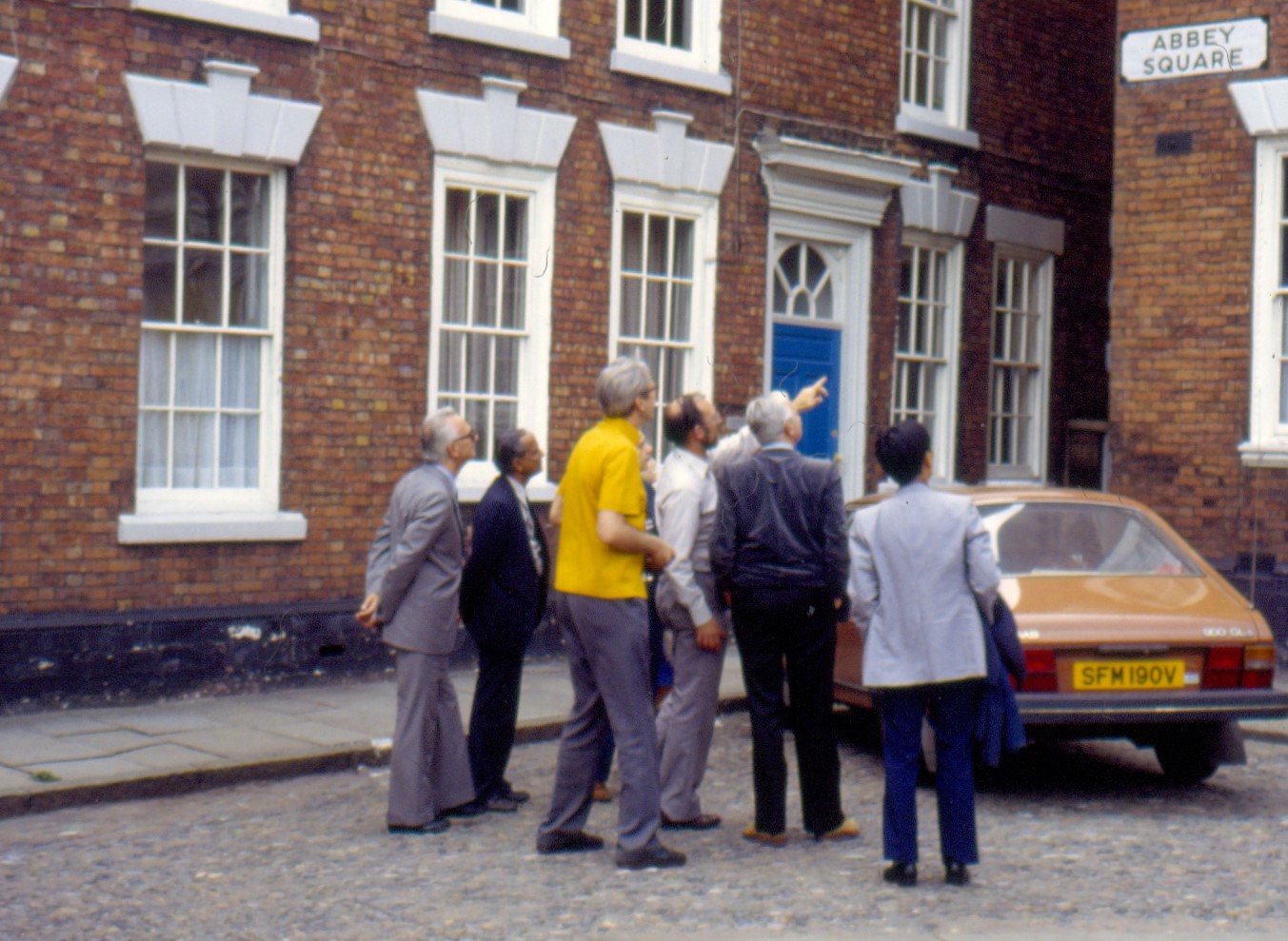 1982: IUCr Executive Committee meeting: Visit to Chester office