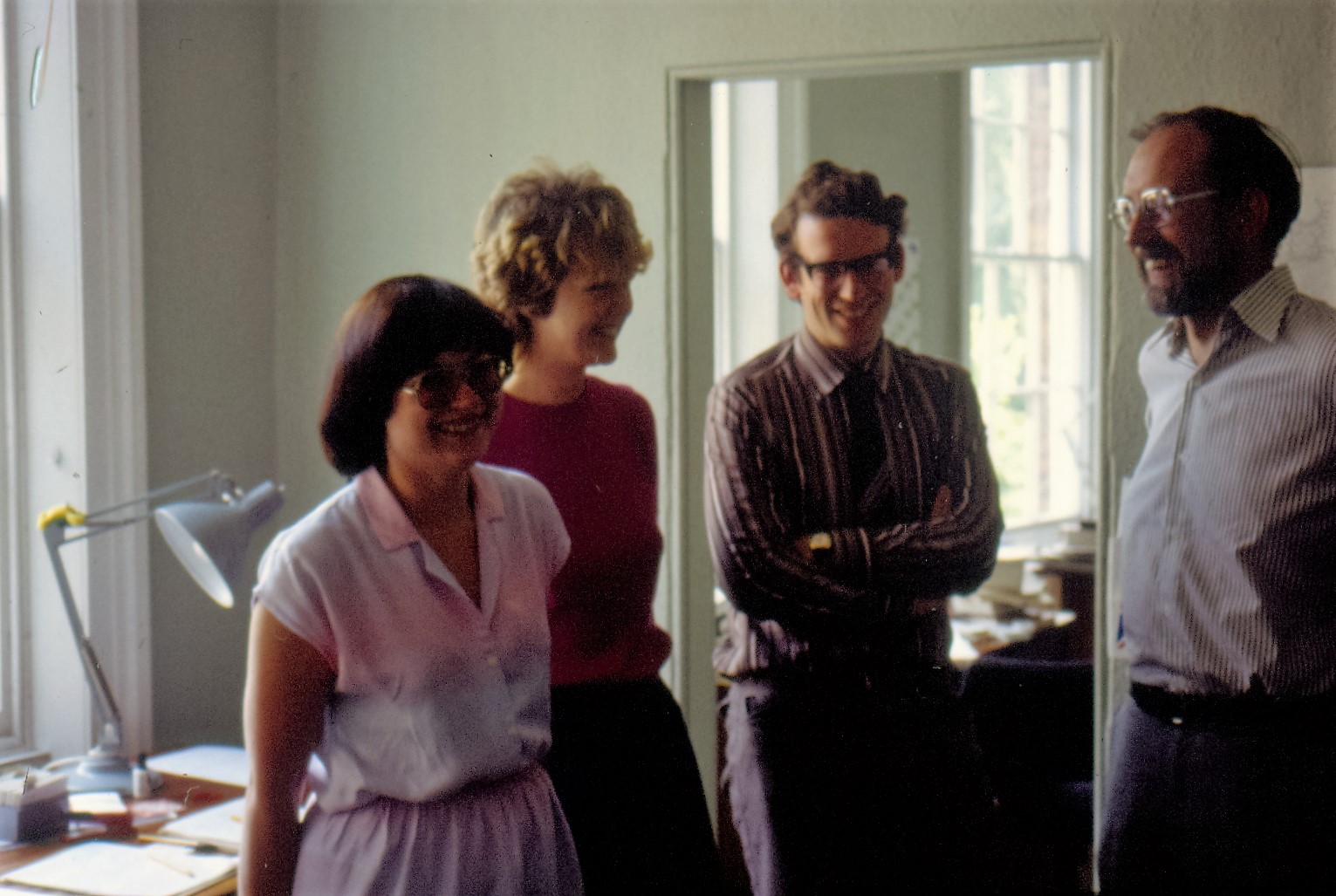 1982: IUCr Executive Committee meeting: Visit to Chester office
