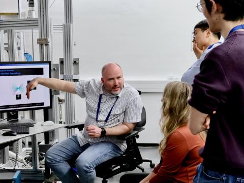Students being taught