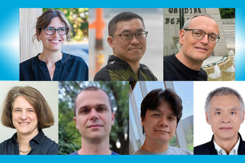  Our new Co-editors, (top, left to right) Sharon Bone, Yan-Gu Lin, Anders Madsen, (bottom, left to right) Elke Plönjes, Marius Retegan, Changyong Song and Zhonghua Wu. 