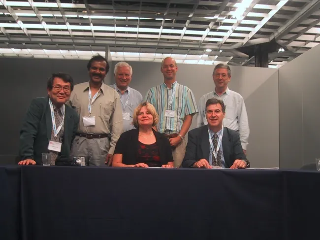 members in IUCr Congress in Florence