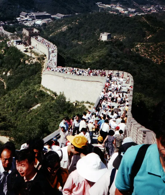 1993: IUCr Congress and General Assembly: Excursion to the Great Wall