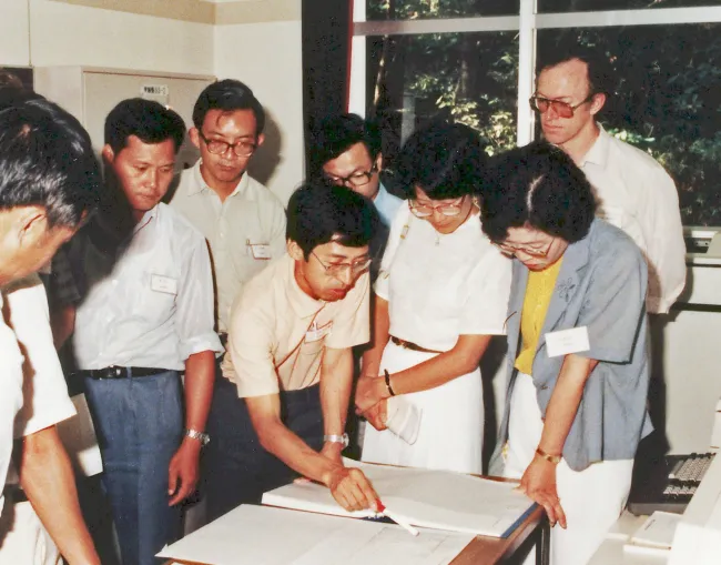 1983: Kyoto Crystallographic Computing School: Participants