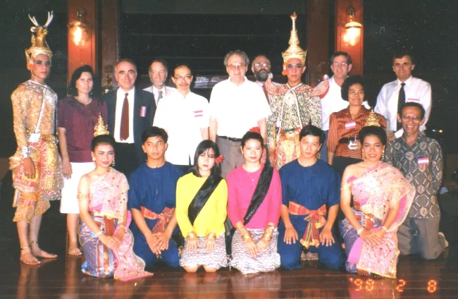1990: IUCr Crystallography School of Natural Materials for Science and Industry: Opening ceremony