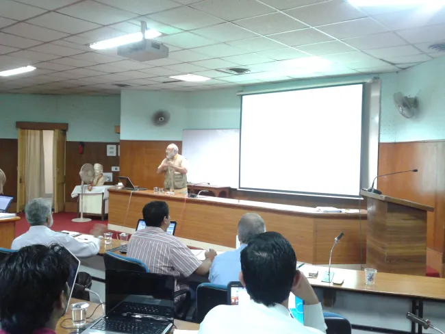 2014: MathCryst Workshop on Mathematical Crystallography: Classroom session