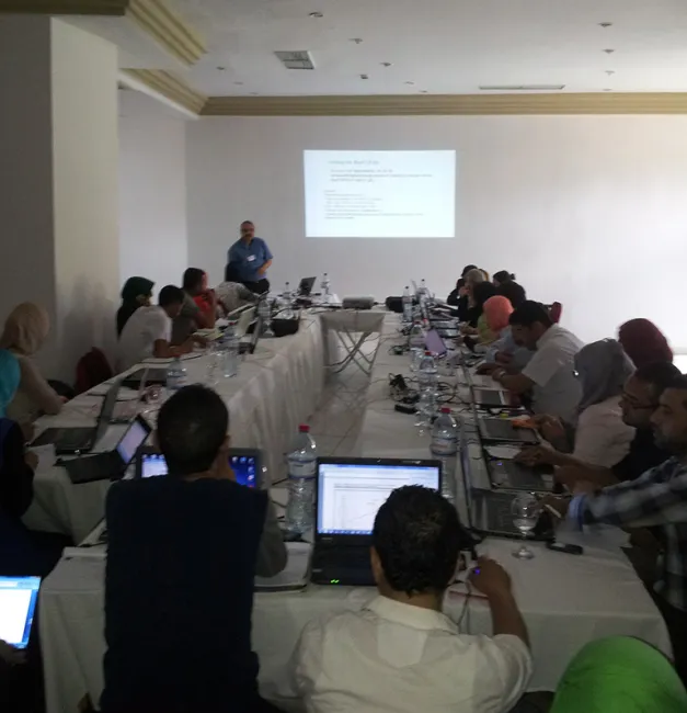 2015: IUCr-UNESCO Open Lab: Travelling Laboratory Monastir