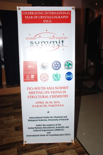 2014: South Asia Summit Meeting on Vistas in structural chemistry: Exhibition