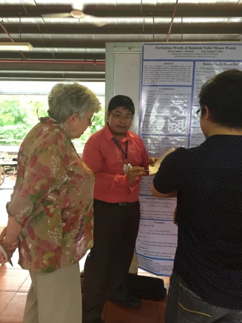 2017: Second Manila International Workshop on Mathematical Crystallography: Posters