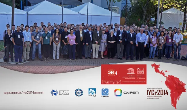 2014: Latin American Summit Meeting on Biological crystallography and complementary methods: Group photo
