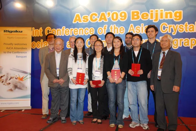 2009: AsCA Meeting: Awards
