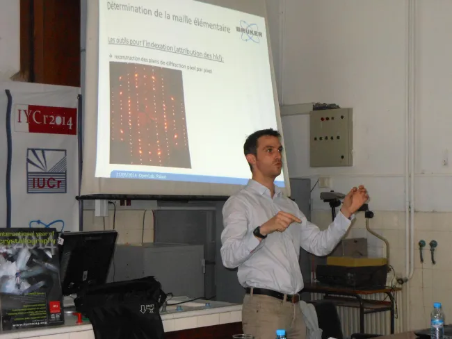 2014: IUCr-UNESCO Open Lab: Travelling Laboratory Rabat