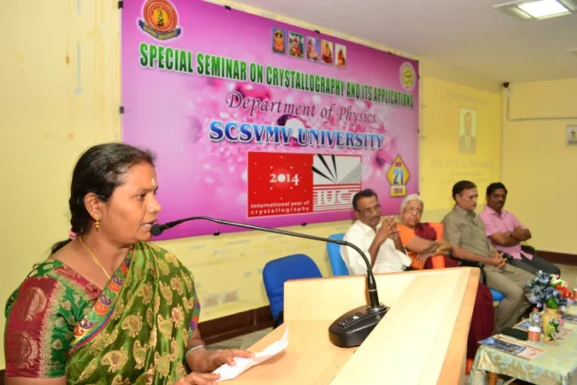 2014: Special seminar on Crystallography and its Applications: Participants