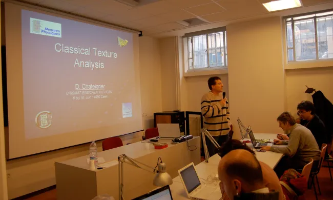 2009: Workshop on Combined Analysis (Texture and Rietveld) for Geologists: Classroom session