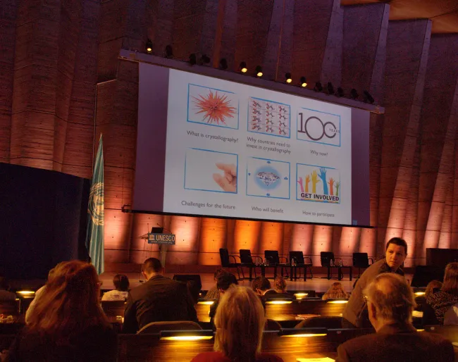 2014: Opening Ceremony of the International Year of Crystallography: Welcome Session