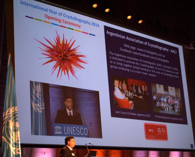 2014: Opening Ceremony of the International Year of Crystallography: Crystallography for Society and the Future