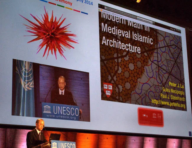 2014: Opening Ceremony of the International Year of Crystallography: Crystallography, Symmetry and Art