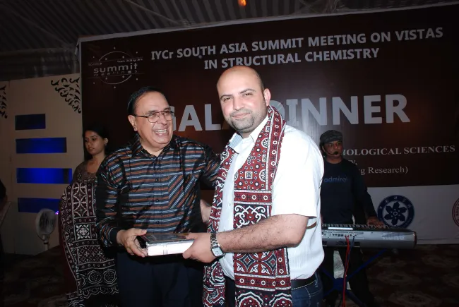 2014: South Asia Summit Meeting on Vistas in structural chemistry: Gala Dinner