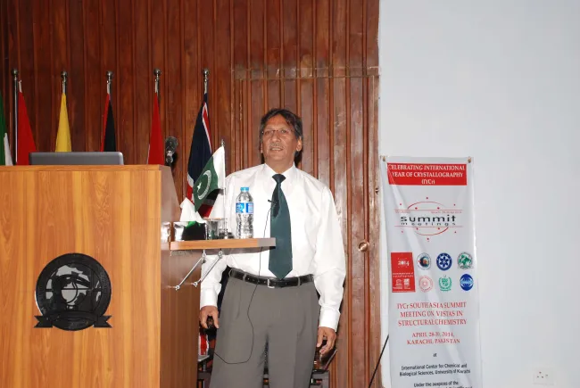 2014: South Asia Summit Meeting on Vistas in structural chemistry: Concluding session