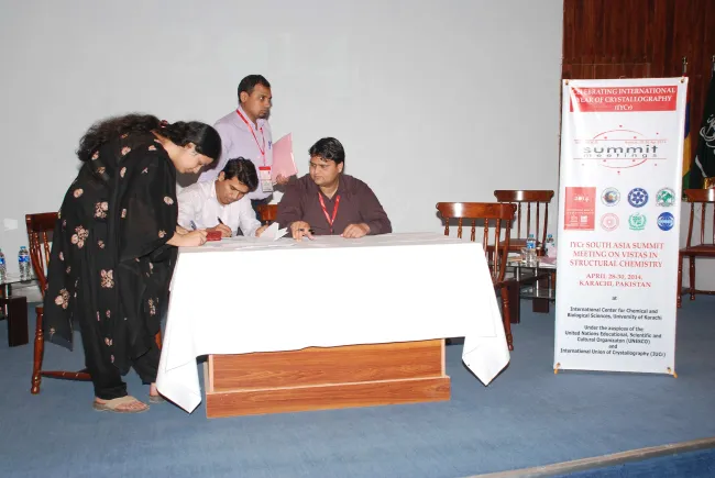 2014: South Asia Summit Meeting on Vistas in structural chemistry: Summit Declaration