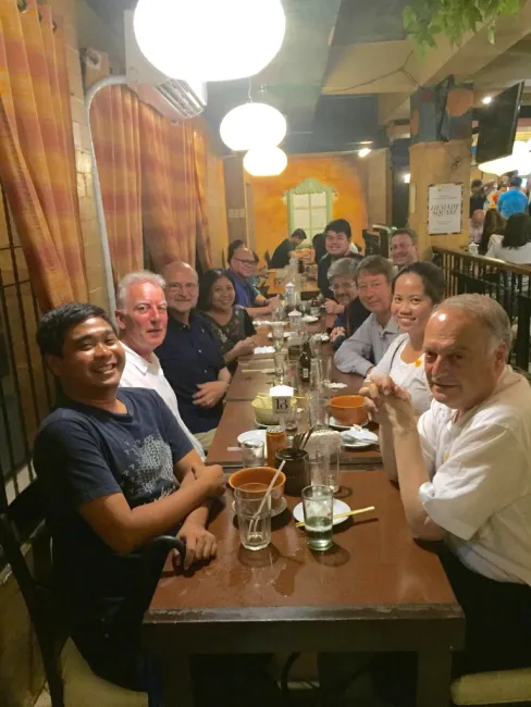 2017: Second Manila International Workshop on Mathematical Crystallography: Dinner
