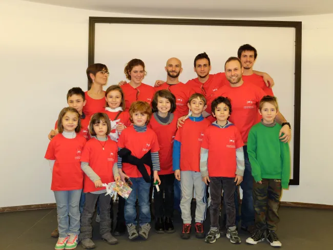 2014: Bologna - workshop for schoolchildren: Hands-on participation