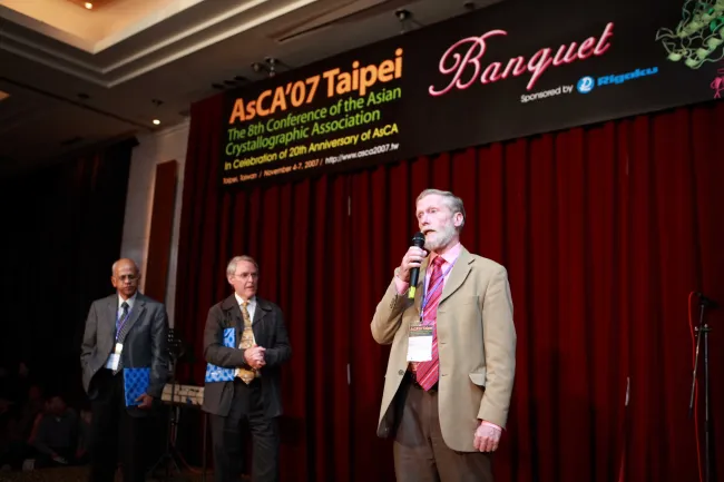 2007: AsCA Meeting: Banquet and poster prizes