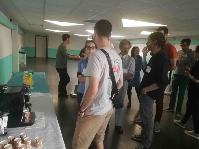 2019: MaThCryst Summer School on Mathematical Crystallography: Refreshment break