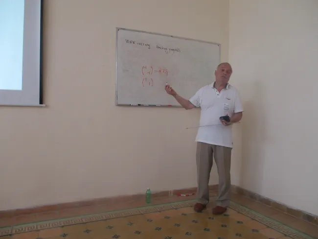 2016: International School on Mathematical and Theoretical Crystallography: Classroom session
