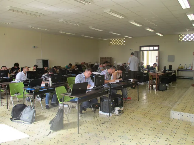 2016: International School on Mathematical and Theoretical Crystallography: Classroom session