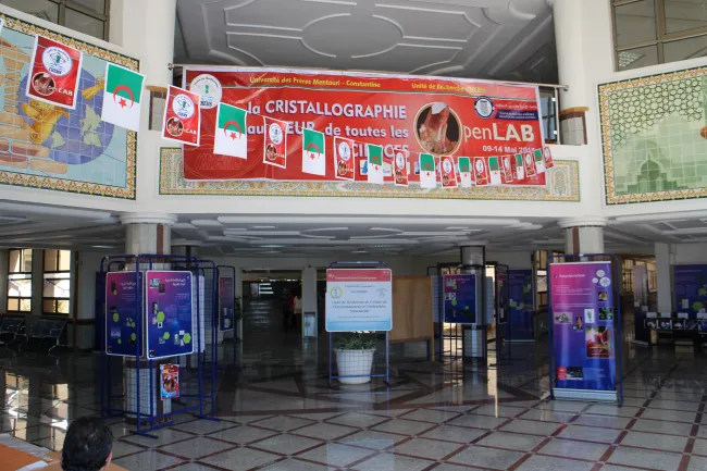 2015: IUCr-UNESCO Open Lab: Exhibition and public space