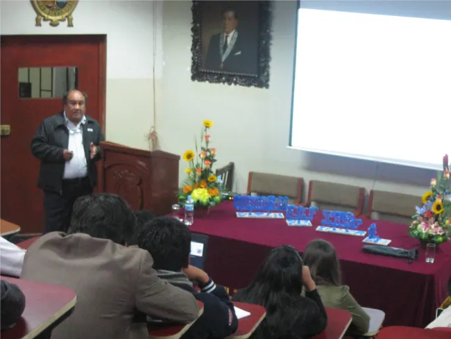 2015: First Peruvian Congress of Crystallography: Participants