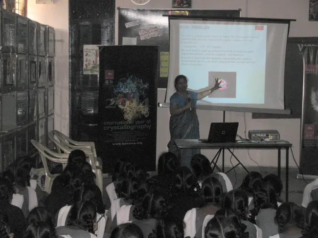 2014: Hyderabad - crystallography outreach programme: Presentations