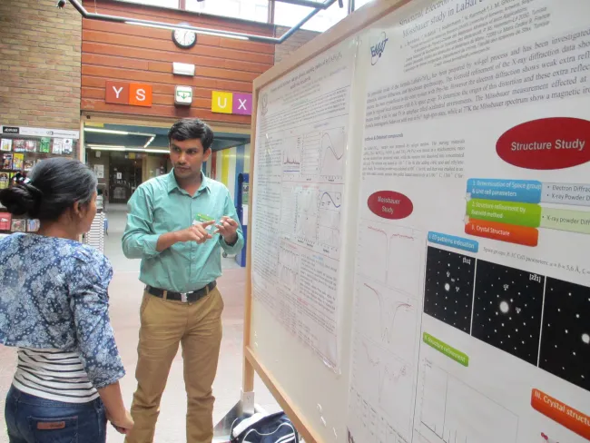 2016: School on Fundamental Crystallography with Applications to Electron Crystallography: Posters