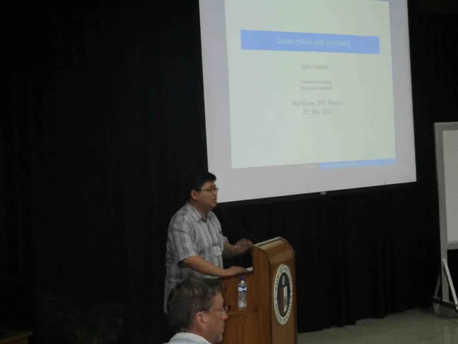 2017: Second Manila International Workshop on Mathematical Crystallography: Lectures