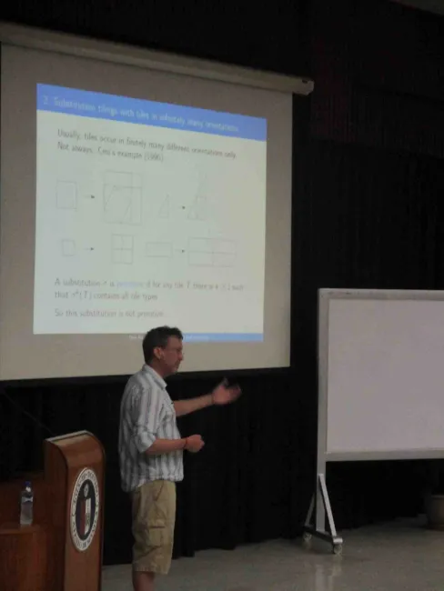 2017: Second Manila International Workshop on Mathematical Crystallography: Lectures