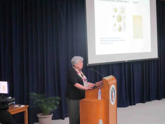 2017: Second Manila International Workshop on Mathematical Crystallography: Lectures