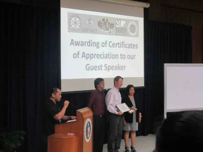 2017: Second Manila International Workshop on Mathematical Crystallography: Certificates